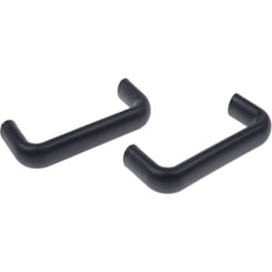 Rs Pro - Poignée en Plastique entraxe 94mm, 107mm x 40,5 mm x 20mm, filetage M5 Fixations invisibles ( Prix pour Paquet de 2 )
