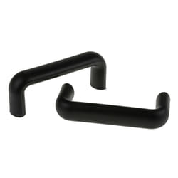 Rs Pro - Poignée en Plastique entraxe 117mm, 134mm x 50 mm x 25mm, filetage M6 Fixations invisibles ( Prix pour Paquet de 2 )