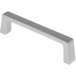 Poignée en Aluminium RS PRO, entraxe 130mm, 148mm x 40 mm x 19mm, filetage M6 Fixations invisibles ( Prix pour Paquet de 2 )