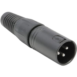 RS PRO-Connecteur XLR Mâle Droit 3 voies Montage sur câble ( Prix pour 1 )