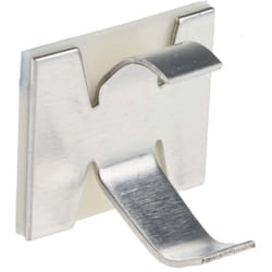 Rs Pro - Clip serre-câbles auto-adhésif, ø max 9.5mm en Aluminium ( Prix pour Boîte de 250 )