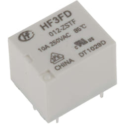 Rs Pro - Relais sans accrochage 1 rt, bobine 12V c.c. Montage sur ci 360mW ( Prix pour 1 )