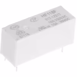 Tension de bobine = 12V c.c. Configuration de contact = 1 RT Type de montage = Montage sur CI Courant de commutation = 10A No ...