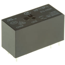 RS PRO Relais sans accrochage 1NO, bobine 12V c.c. Montage sur CI 400mW ( Prix pour 1 )