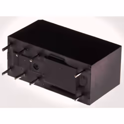 Tension de bobine = 24V c.c. Configuration de contact = 2 RT Type de montage = Montage sur CI Courant de commutation = 8A Nom ...