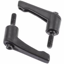 Type de levier = Levier de serrage Type de filetage = Mâle Taille de filetage = M6 Longueur filetage/insert = 16mm Matériau d ...