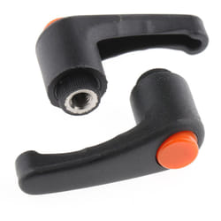 Rs Pro - Levier de serrage , filetage M6, Femelle l. 10mm ( Prix pour Paquet de 2 )