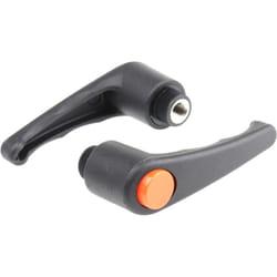 Rs Pro - Levier de serrage , filetage M8, Femelle l. 12mm ( Prix pour Paquet de 2 )