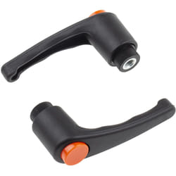 Rs Pro - Levier de serrage , filetage M8, Femelle l. 15mm ( Prix pour Paquet de 2 )