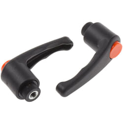 Rs Pro - Levier de serrage , filetage M6, Femelle l. 12mm ( Prix pour Paquet de 2 )