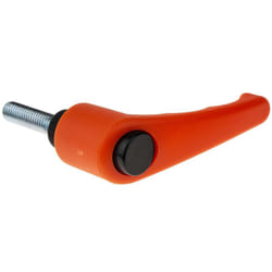 Rs Pro - Levier de serrage , filetage M8, Mâle l. 30mm ( Prix pour Paquet de 2 )