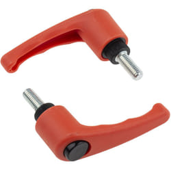 Levier de serrage RS PRO, , filetage M8, Mâle L. 20mm ( Prix pour Paquet de 2 )