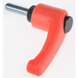 Rs Pro - Levier de serrage , filetage M6, Mâle l. 20mm ( Prix pour Paquet de 2 )