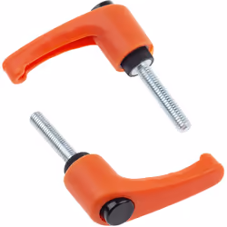 Type de levier = Levier de serrage Type de filetage = Mâle Taille de filetage = M6 Longueur filetage/insert = 30mm Matériau d ...