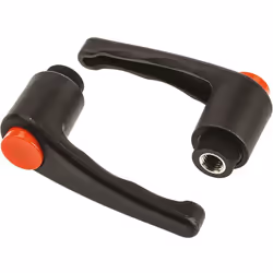 Type de levier = Levier de serrage Type de filetage = Femelle Taille de filetage = M10 Longueur filetage/insert = 18mm Matéri ...
