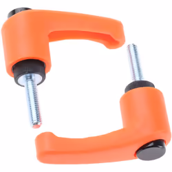 Type de levier = Levier de serrage Type de filetage = Mâle Taille de filetage = M5 Longueur filetage/insert = 20mm Matériau d ...