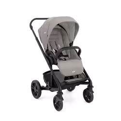 Poussette citadine confort réversible - JOIE - Chrome - Jusquà 15Kg - Gris