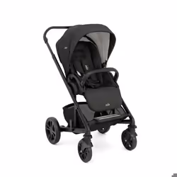 Poussette citadine confort réversible - JOIE Chrome - Noir Shale - Jusquà 15Kg