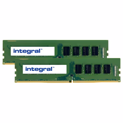 Integral 32GB (2X16GB) PC RAM Module DDR4 2666MHZ UNBUFFERED DIMM KIT OF 2 EQV. TO CT2K16G4DFD8266 FOR CRUCIAL, 32 Go, 2 x 16 ...