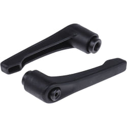 Rs Pro - Levier de serrage , filetage M8, Femelle l. 10mm ( Prix pour Paquet de 2 )