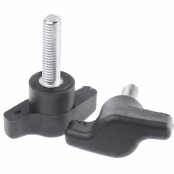 Filetage = M8 Diamètre de filetage = 8mm Longueur du filetage = 30mm Forme du bouton = Aile Type de montage = Tige filetée Di ...