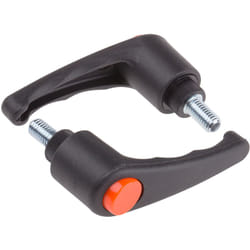 Rs Pro - Levier de serrage , filetage M8, Mâle l. 15mm ( Prix pour Paquet de 2 )