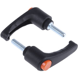 Rs Pro - Levier de serrage , filetage M6, Mâle l. 20mm ( Prix pour Paquet de 2 )