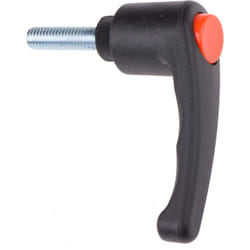 Rs Pro - Levier de serrage , filetage M8, Mâle l. 30mm ( Prix pour Paquet de 2 )