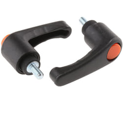Rs Pro - Levier de serrage , filetage M5, Mâle l. 10mm ( Prix pour Paquet de 2 )