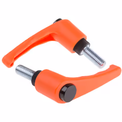 Type de levier = Levier de serrage Type de filetage = Mâle Taille de filetage = M12 Longueur filetage/insert = 30mm Matériau  ...