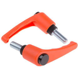 Rs Pro - Levier de serrage , filetage M12, Mâle l. 30mm ( Prix pour Paquet de 2 )