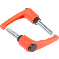 Rs Pro - Levier de serrage , filetage M12, Mâle l. 50mm ( Prix pour Paquet de 2 )