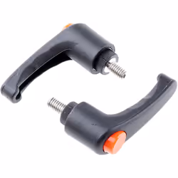 Type de levier = Levier de serrage Type de filetage = Mâle Taille de filetage = M6 Longueur filetage/insert = 10mm Matériau d ...