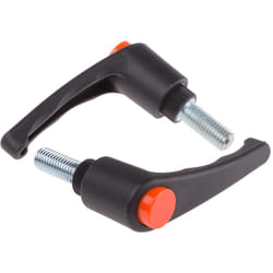 Rs Pro - Levier de serrage , filetage M12, Mâle l. 30mm ( Prix pour Paquet de 2 )