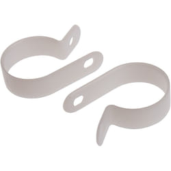 Clip en p, Nylon Naturel, Diamètre intérieur 25.4mm ( Prix pour Sachet de 100 )