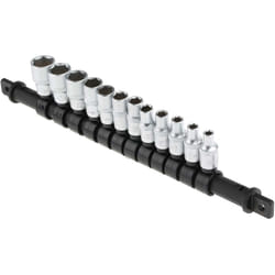 Jeu de douilles RS PRO 1/4 pouce Carré 12 pièces ( Prix pour 1 Jeu )