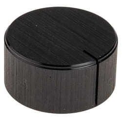 Bouton de potentiomètre Rs Pro Axe de 6.4mm, Diamètre de 28mm, Vis sans tête ( Prix pour 1 )