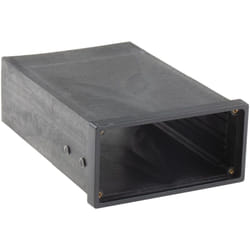 Rs Pro - Boîtier d'instrumentation en Noryl Noir, dim. ext. 48 x 96 x 138mm ( Prix pour 1 )
