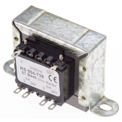 Rs Pro - Transformateur à montage sur châssis, Vin 230V c.a., Vout 24V c.a., 2 sorties, 6VA ( Prix pour 1 )