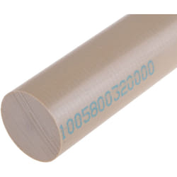 Rs Pro - Tige en polyétheréthercétone peek Beige Dia. 32mm x 300mm ( Prix pour 1 )