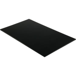 Rs Pro - Plaque pa Noir, 500mm x 300mm x 6mm ( Prix pour Paquet de 2 )
