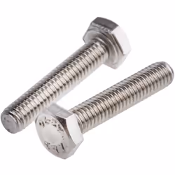 Taille de filetage = M4 Longueur = 20mm Forme de tête = Hexagonale Standard DIN = DIN 933 Matériau = Acier Inoxydable Finitio ...