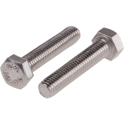 Rs Pro - Boulon hexagonal, M5 x 25mm, tête Hexagonale, en Acier Inoxydable ( Prix pour Sachet de 100 )