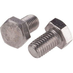 Rs Pro - Vis à tête hexagonale, Acier Inoxydable A2 304 Brut, M12 x 20mm ( Prix pour Sachet de 25 )