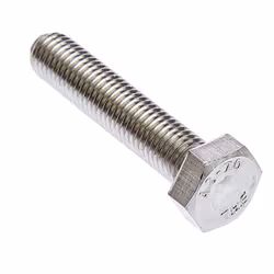 Longueur = 60mm Taille de filetage = M12 Matériau = Acier Inoxydable Type d'acier inoxydable = A2 304 Finition = Brut Vis de  ...
