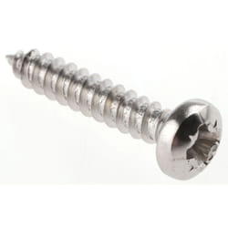 Vis autotaraudeuse Rs Pro N°No. 6 x 19mm, tête Cylindrique, en Acier Inoxydable ( Prix pour Sachet de 100 )