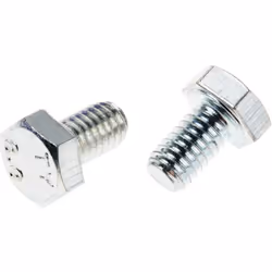 Longueur = 10mm Taille de filetage = M6 Matériau = Acier Finition = Galvanisé et passivé Clé requise. Vis de réglage 8.8 BZP  ...