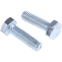 Vis à tête hexagonale, Acier Galvanisé et passivé, M6 x 20mm ( Prix pour Sachet de 100 )