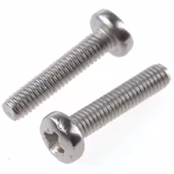 Forme de tête = Cylindrique Type d'entrainement = Pozidriv Standard DIN = DIN 7985 Longueur métrique = 12mm Taille de filetag ...