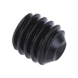 Rs Pro - Vis sans tête, M4 x 4mm, tête Jeu de douilles hexagonales, en Acier Vis sans tête ( Prix pour Boîte de 100 )